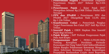 Weekly Tax Summary – 24 Aug 2026 : Penerimaan Negara, Penerimaan Pajak, PPN & PPnBM, Kepabeanan Cukai, Insentif Pajak, Pajak Kripto, dan Pengumuman DJP