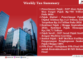 Weekly Tax Summary – 19 Okt 2026 : Penerimaan Pajak, Pajak Digital, Restitusi Pajak, Pajak Sawit, Sanksi Pajak, dan PPh Final